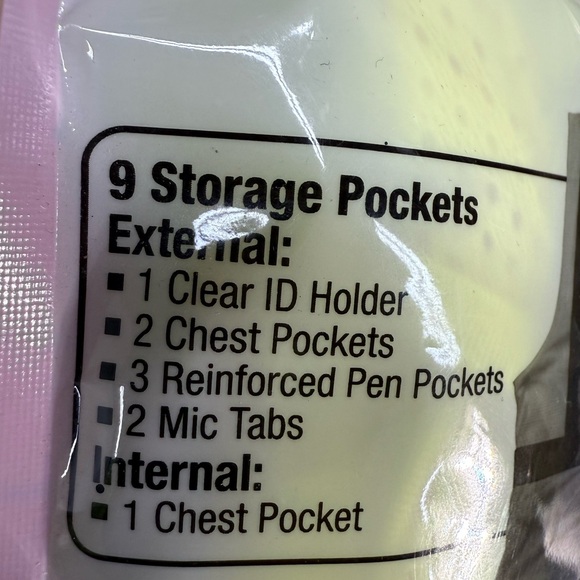 Milwaukee Hi-Vis Safety Vest Mesh Zipper Closure w Pockets Moisture Wicking NIB - Picture 5 of 8